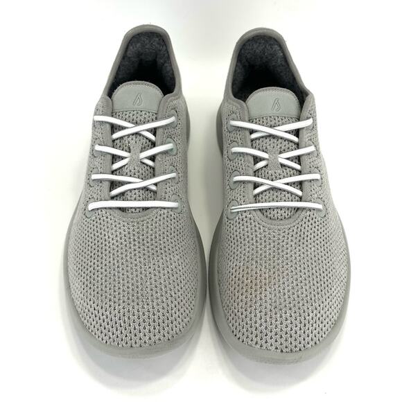 Allbirds TD Tree Dashers Men Running Shoes/Sneakers Size 9 Gray Mesh Sustainable - Picture 4 of 15